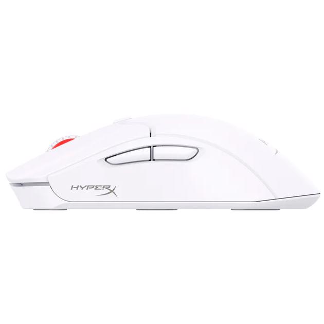 A large main feature product image of HyperX Pulsefire Haste 2 - Wireless Gaming Mouse (White)