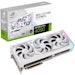 A product image of ASUS GeForce RTX 4090 ROG Strix 24GB GDDR6X - White
