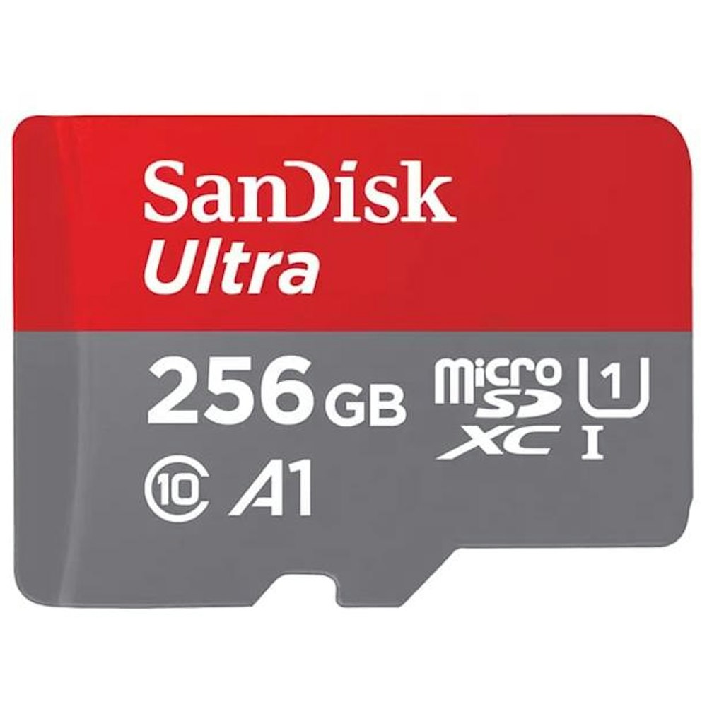 A large main feature product image of SanDisk Ultra MicroSDXC UHS-I Card - 256GB 