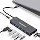 A small tile product image of Simplecom CHN590 SuperSpeed USB-C 9-in-1 Multiport Docking Station