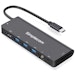A product image of Simplecom CHN590 SuperSpeed USB-C 9-in-1 Multiport Docking Station