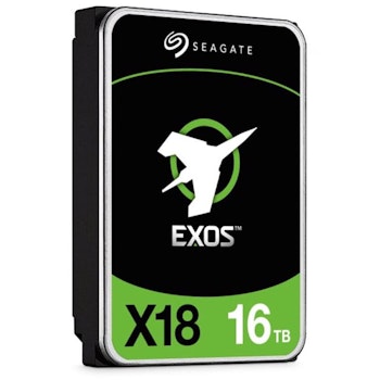 Product image of Seagate EXOS X18 512e/4Kn Enterprise HDD - 16TB 256MB - Click for product page of Seagate EXOS X18 512e/4Kn Enterprise HDD - 16TB 256MB