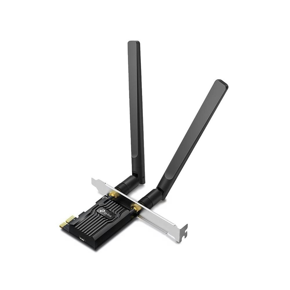 A large main feature product image of TP-Link Archer TX20E - AX1800 Dual-Band Wi-Fi 6 Bluetooth 5.2 PCIe Adapter