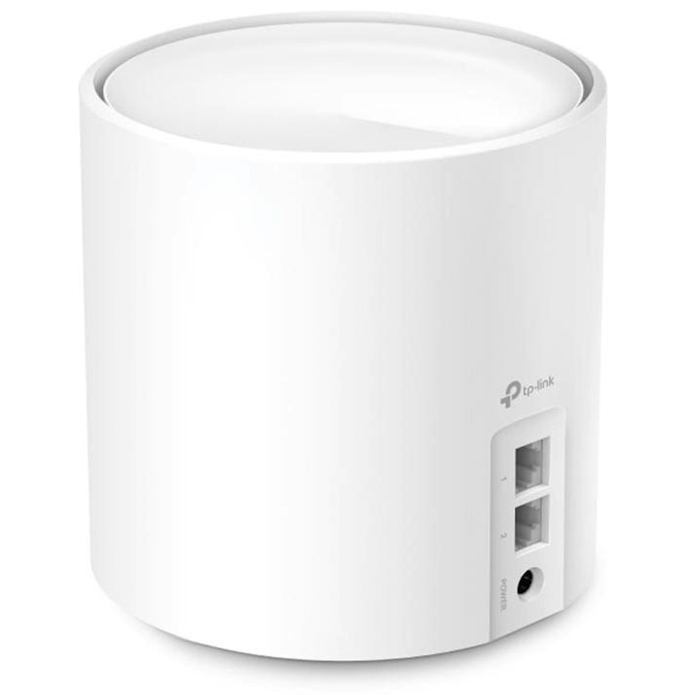 A large main feature product image of TP-Link Deco X60 - AX5400 Wi-Fi 6 Mesh System (2 Pack)