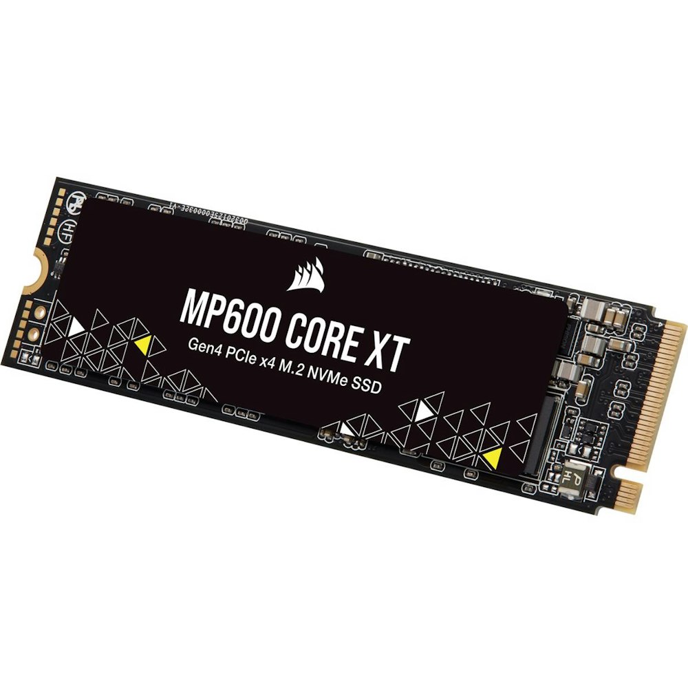 A large main feature product image of Corsair MP600 CORE XT PCIe Gen4 NVMe M.2 SSD - 1TB