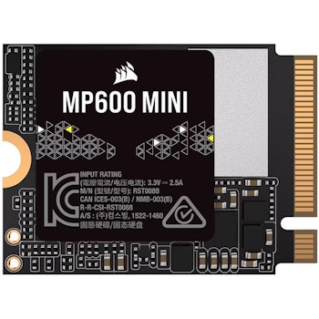 Product image of Corsair MP600 MINI PCIe Gen4 NVMe M.2 2230 SSD - 1TB - Click for product page of Corsair MP600 MINI PCIe Gen4 NVMe M.2 2230 SSD - 1TB