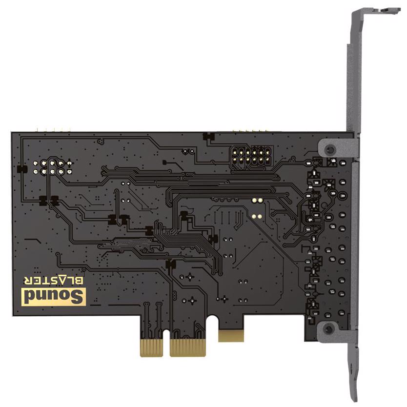 A large main feature product image of Creative Sound Blaster Audigy FX V2 PCI-E Sound Card