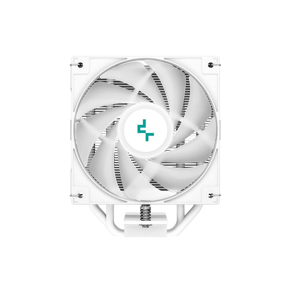 A large main feature product image of DeepCool AG400 ARGB CPU Cooler - White 