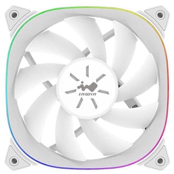 Product image of InWin SIRIUS Extreme Pure 120mm PWM Case Fan - White - Click for product page of InWin SIRIUS Extreme Pure 120mm PWM Case Fan - White