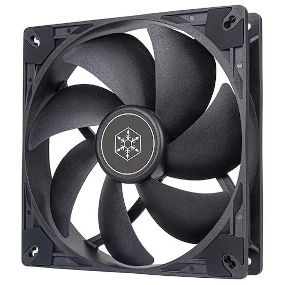 A large main feature product image of SilverStone VISTA 140mm PWM Cooling Fan
