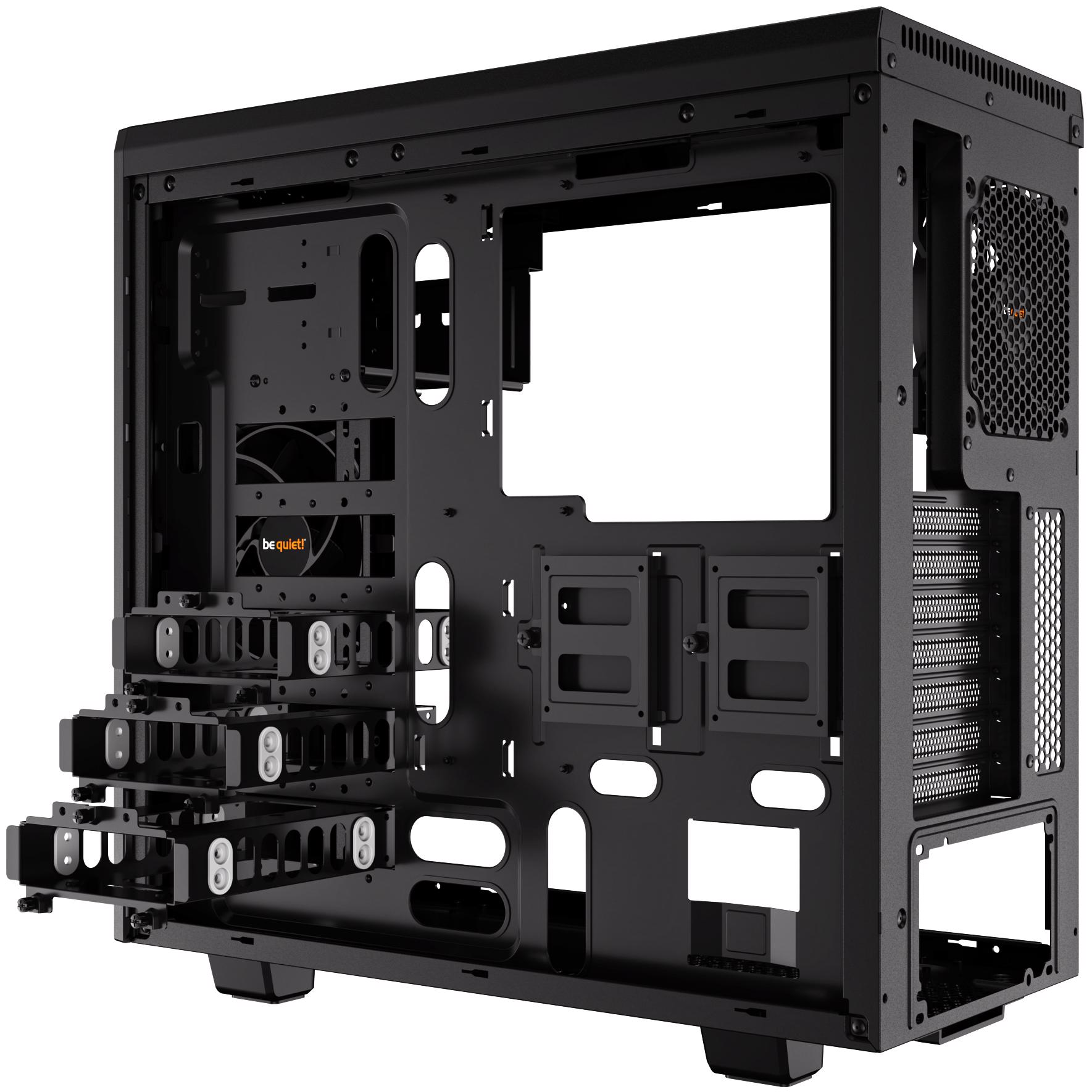 A large main feature product image of be quiet! PURE BASE 600 - Silent Mid Tower Case (Silver)