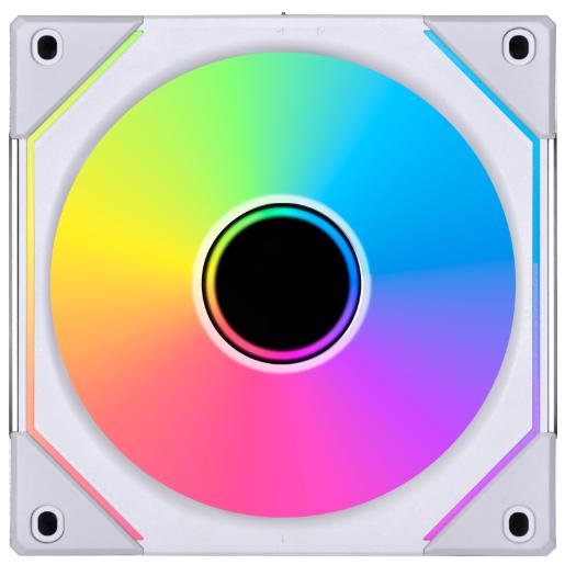 A large main feature product image of Lian Li UNI FAN SL140 Infinity - 140mm Modular Fan (White)