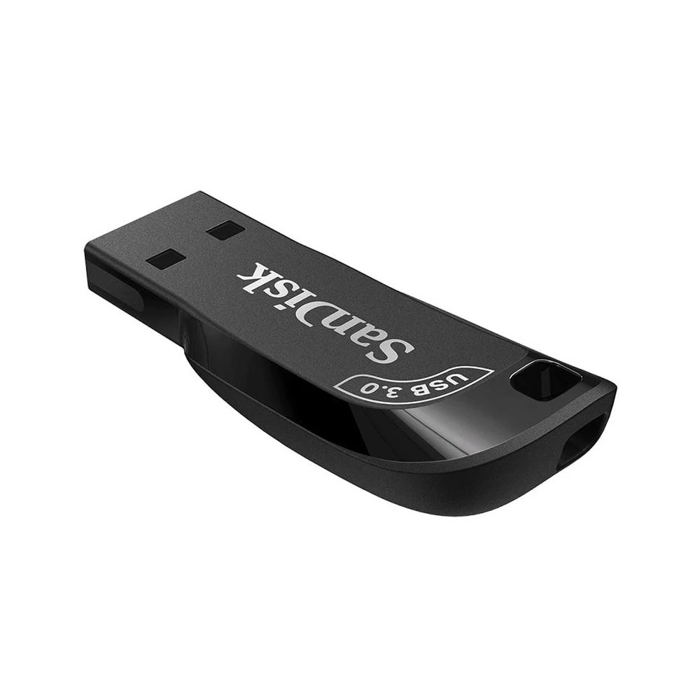 A large main feature product image of SanDisk Ultra Shift USB 3.0 Flash Drive - Black 128GB