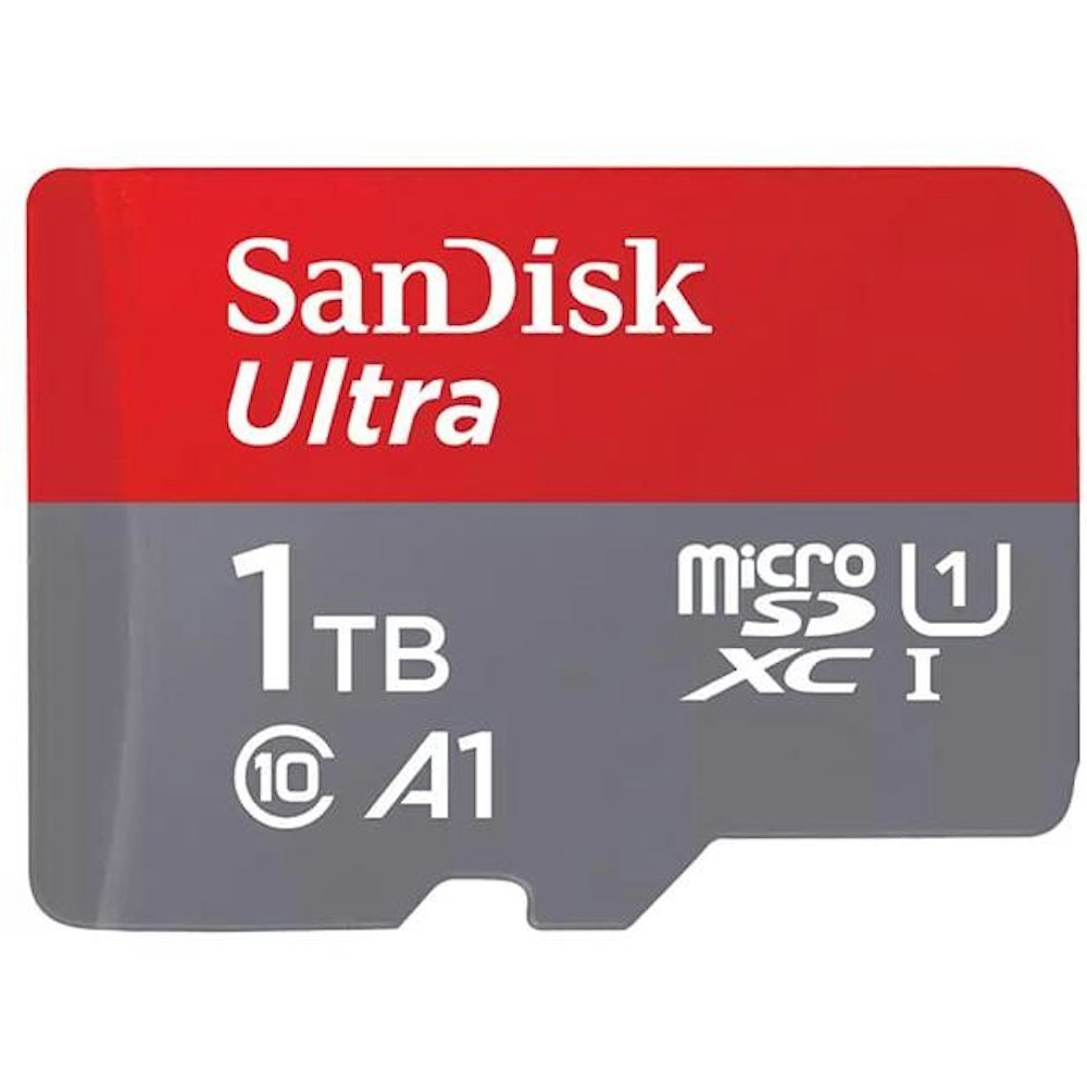 A large main feature product image of SanDisk Ultra 1TB UHS-I MicroSDXC Card