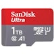 A small tile product image of SanDisk Ultra 1TB microSDXC U1 A1 UHS-I microSD Card