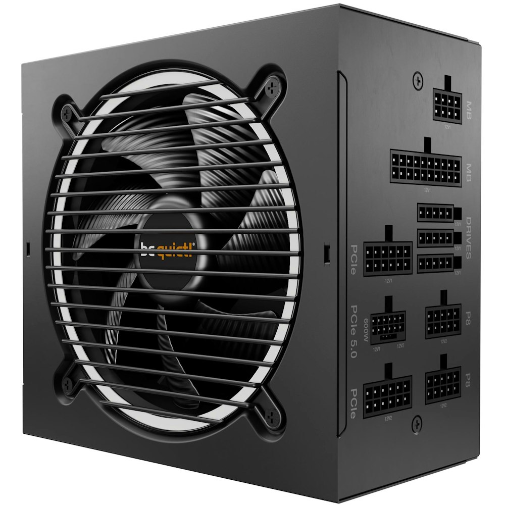 A large main feature product image of be quiet! Pure Power 12 M 1000W Gold PCIe 5.0 Modular PSU
