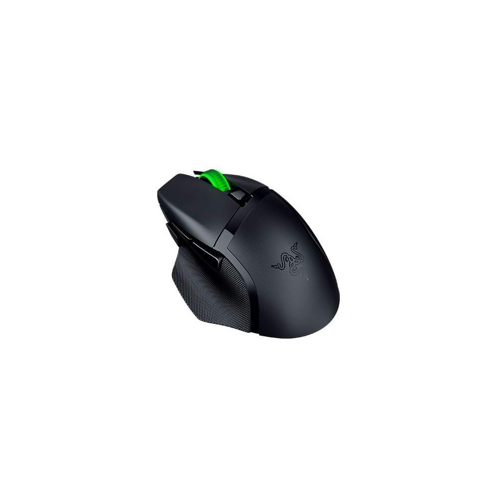 A large main feature product image of Razer Basilisk V3 X HyperSpeed - Ergonomic RGB Wireless Gaming Mouse