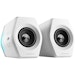 A product image of Edifier G2000 RGB Gaming Stereo Speakers (White)