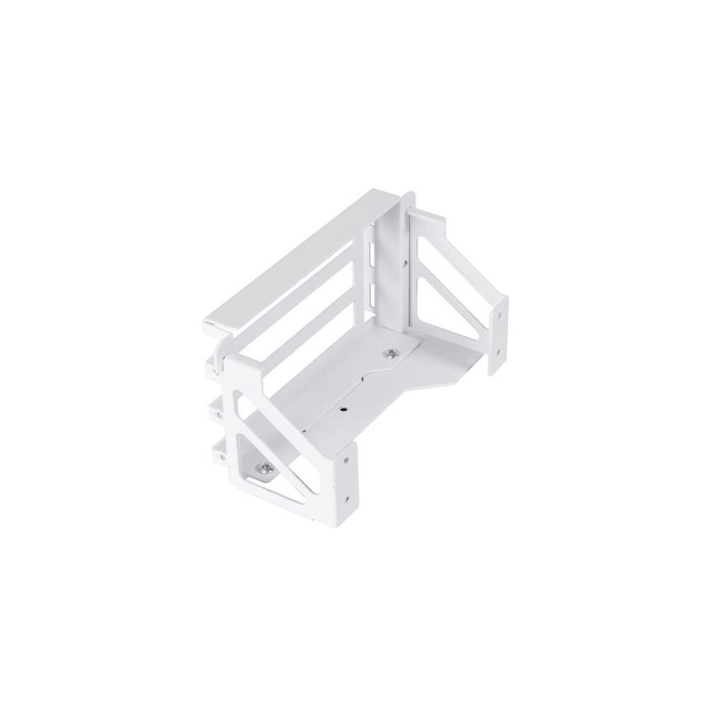 A large main feature product image of Lian-Li O11D Evo Upright GPU Bracket (White)
