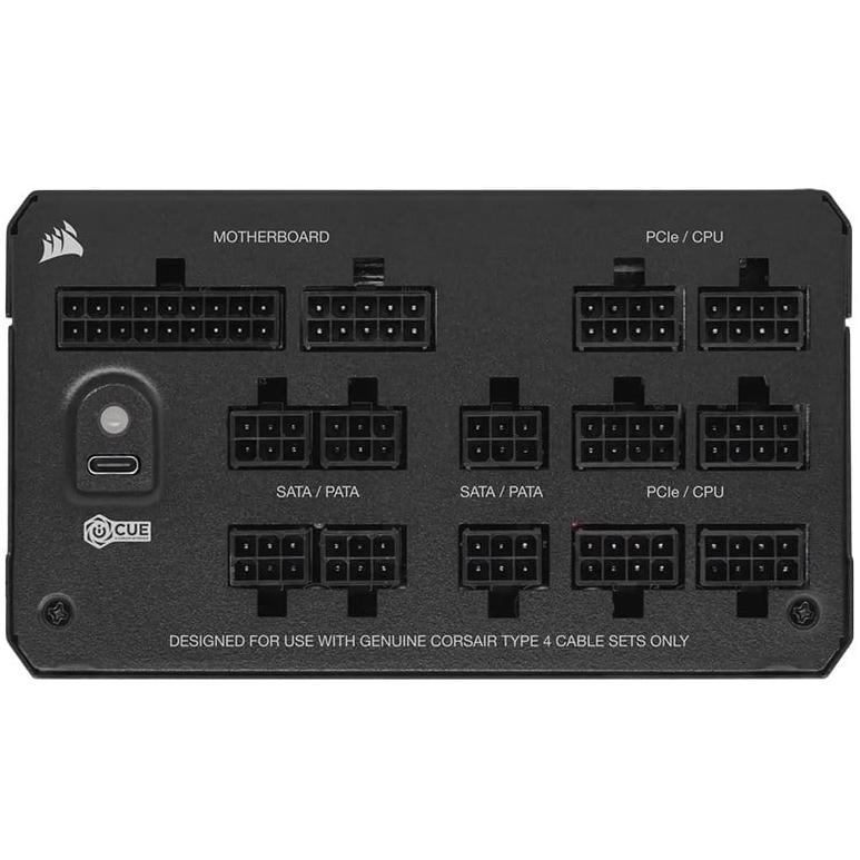 A large main feature product image of Corsair HX1000i - 1000W Platinum ATX Modular PSU