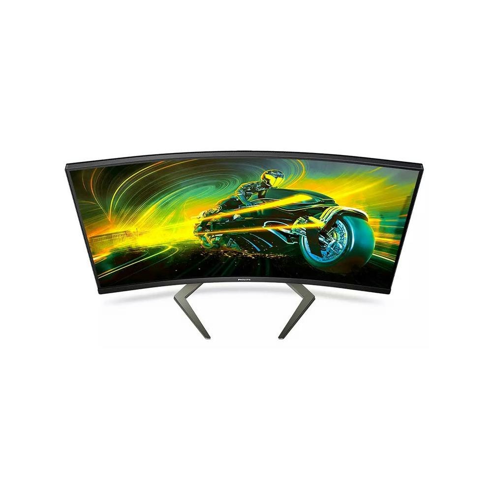 A large main feature product image of Philips Evnia 32M1C5200W - 32" Curved FHD 240Hz VA Monitor