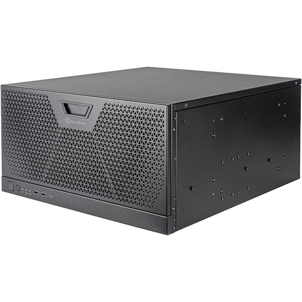 SilverStone RM51 5U Rackmount Case Black PLE Computers
