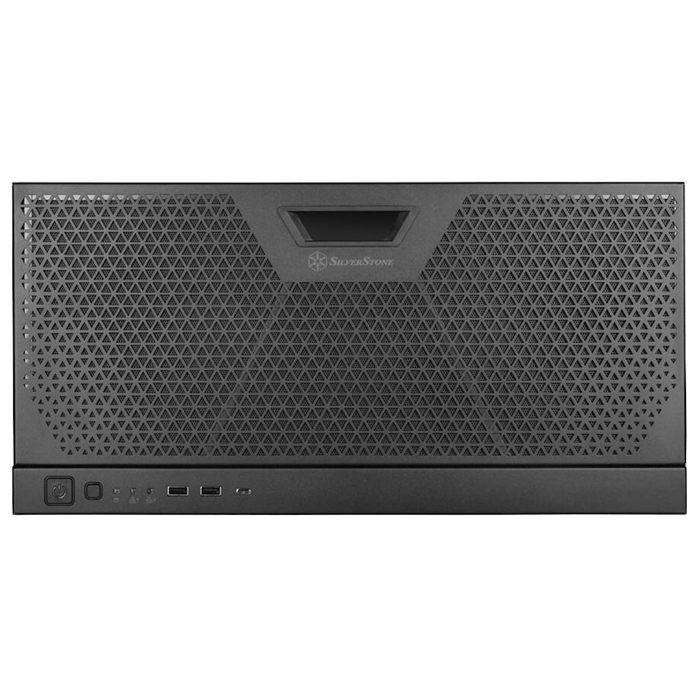 A large main feature product image of SilverStone RM51 5U Rackmount Case - Black