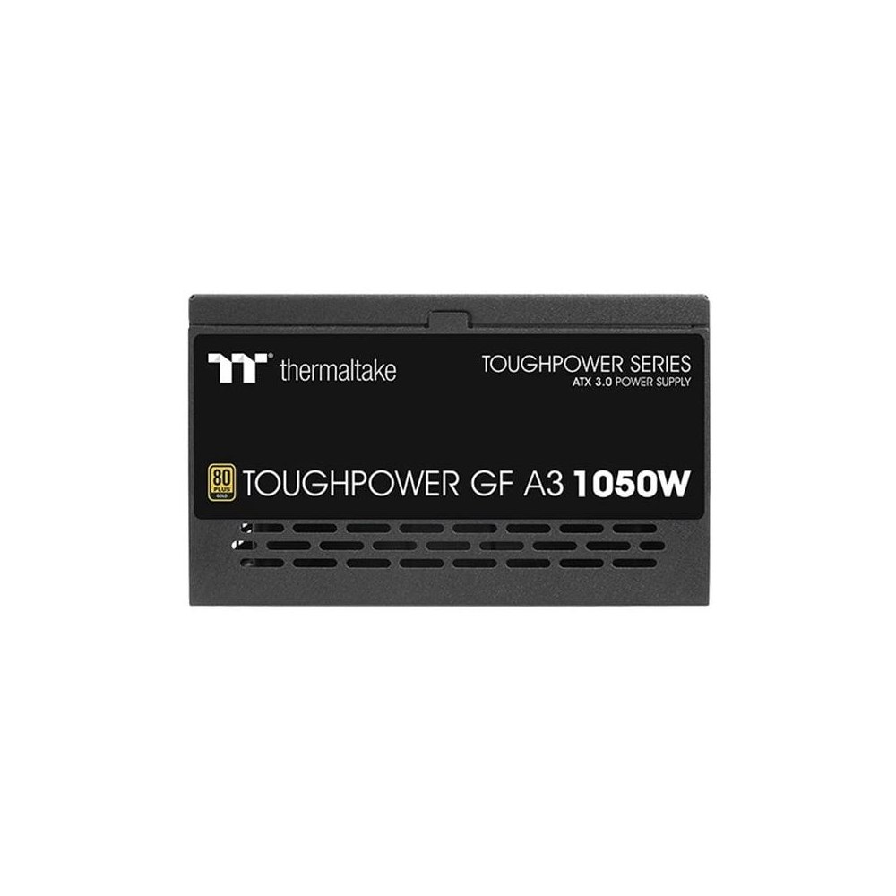 A large main feature product image of Thermaltake Toughpower GF A3 - 1050W Gold PCIe 5.0 ATX Modular PSU