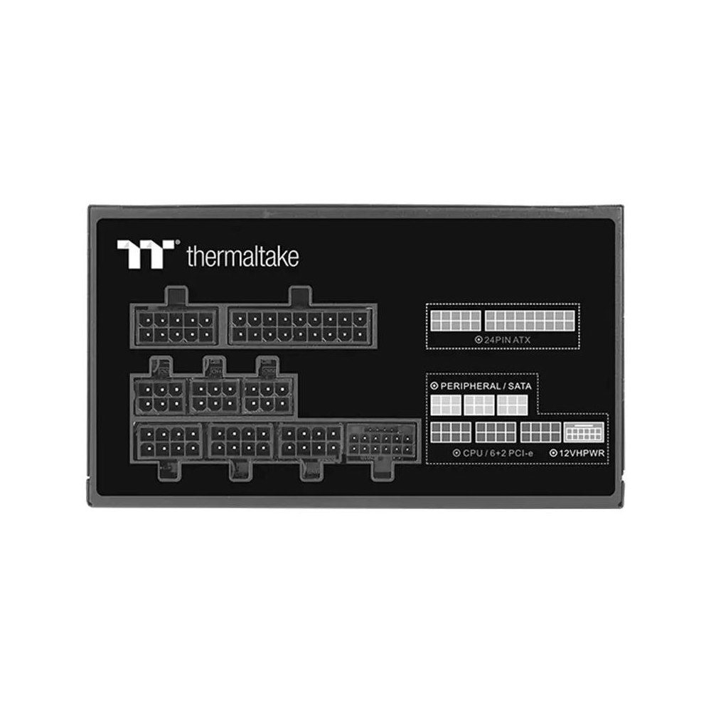 A large main feature product image of Thermaltake Toughpower GF A3 - 750W 80PLUS Gold PCIe 5.0 ATX Modular PSU