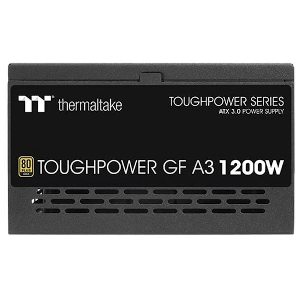 A large main feature product image of Thermaltake Toughpower GF A3 - 1200W 80PLUS Gold PCIe 5.0 ATX Modular PSU