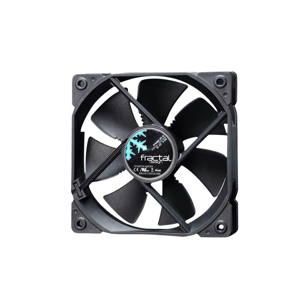 A large main feature product image of Fractal Design Dynamic X2 GP-12 120mm Fan - Black
