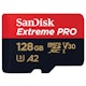 A small tile product image of SanDisk Extreme PRO 128GB MicroSDXC UHS-I Card