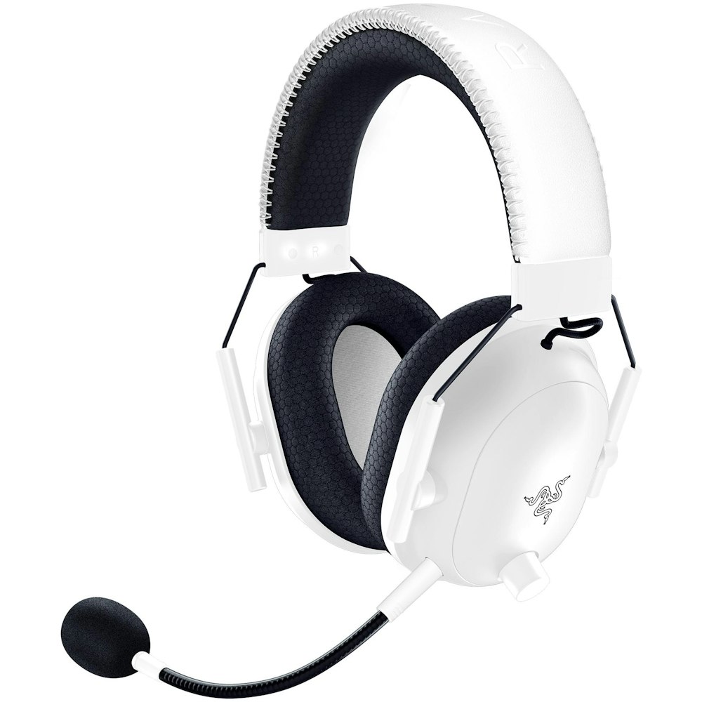A large main feature product image of Razer BlackShark V2 Pro (2023) - Wireless Gaming Headset (White)
