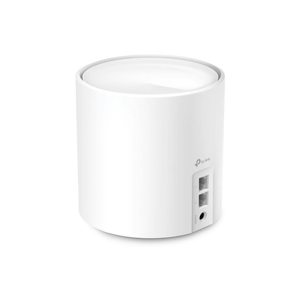 A large main feature product image of TP-Link Deco X60 - AX5400 Wi-Fi 6 Mesh Unit (1 Pack)