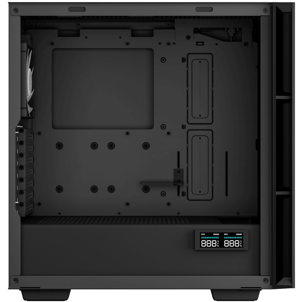 A large main feature product image of DeepCool CH560 Digital Mid Tower Case - Black