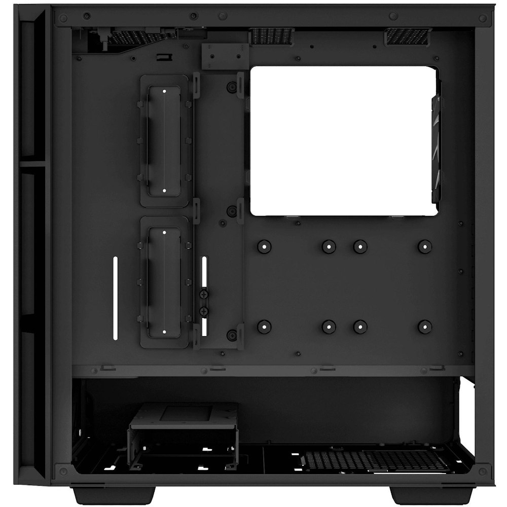 A large main feature product image of DeepCool CH560 Digital Mid Tower Case - Black