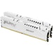 A product image of Kingston 32GB Kit (2x16GB) DDR5 Fury Beast AMD EXPO C36 5200MHz - White