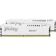 A small tile product image of Kingston 32GB Kit (2x16GB) DDR5 Fury Beast AMD EXPO C36 5200MHz - White