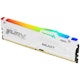 A small tile product image of Kingston 32GB Kit (2x16GB) DDR5 Fury Beast RGB AMD EXPO C36 5200MHz - White