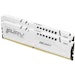 A product image of Kingston 32GB Kit (2x16GB) DDR5 Fury Beast AMD EXPO C36 5600MHz - White