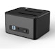 A small tile product image of Volans VL-DS30S Aluminium Dual Bay USB 3.0 Docking Station