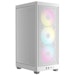 A product image of Corsair 2000D RGB Airflow mITX Case - White