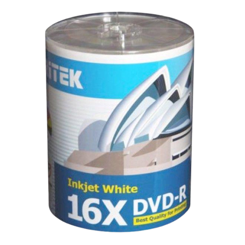 Ritek DVD-R 16x 100 Pack Printable