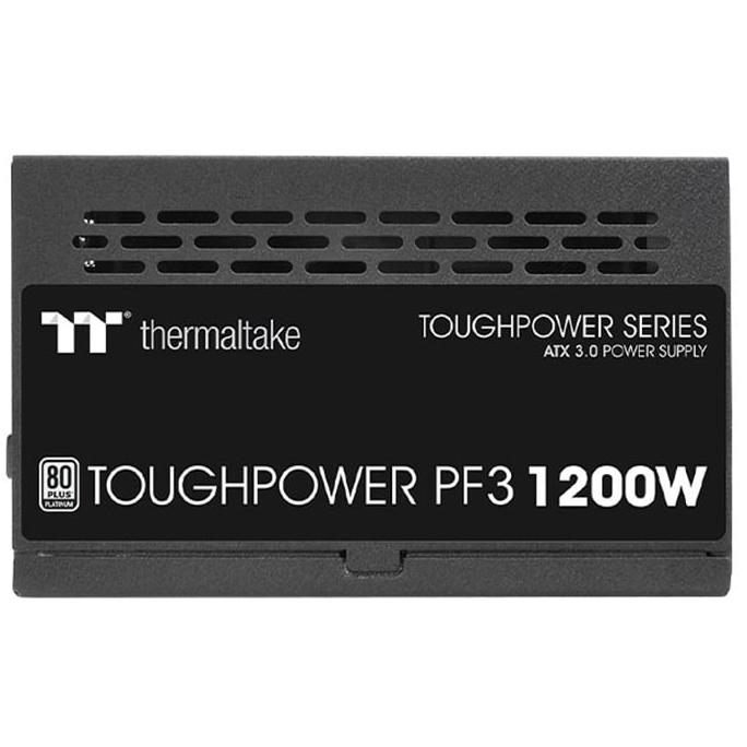 A large main feature product image of Thermaltake Toughpower PF3 - 1200W Platinum ATX Modular PSU