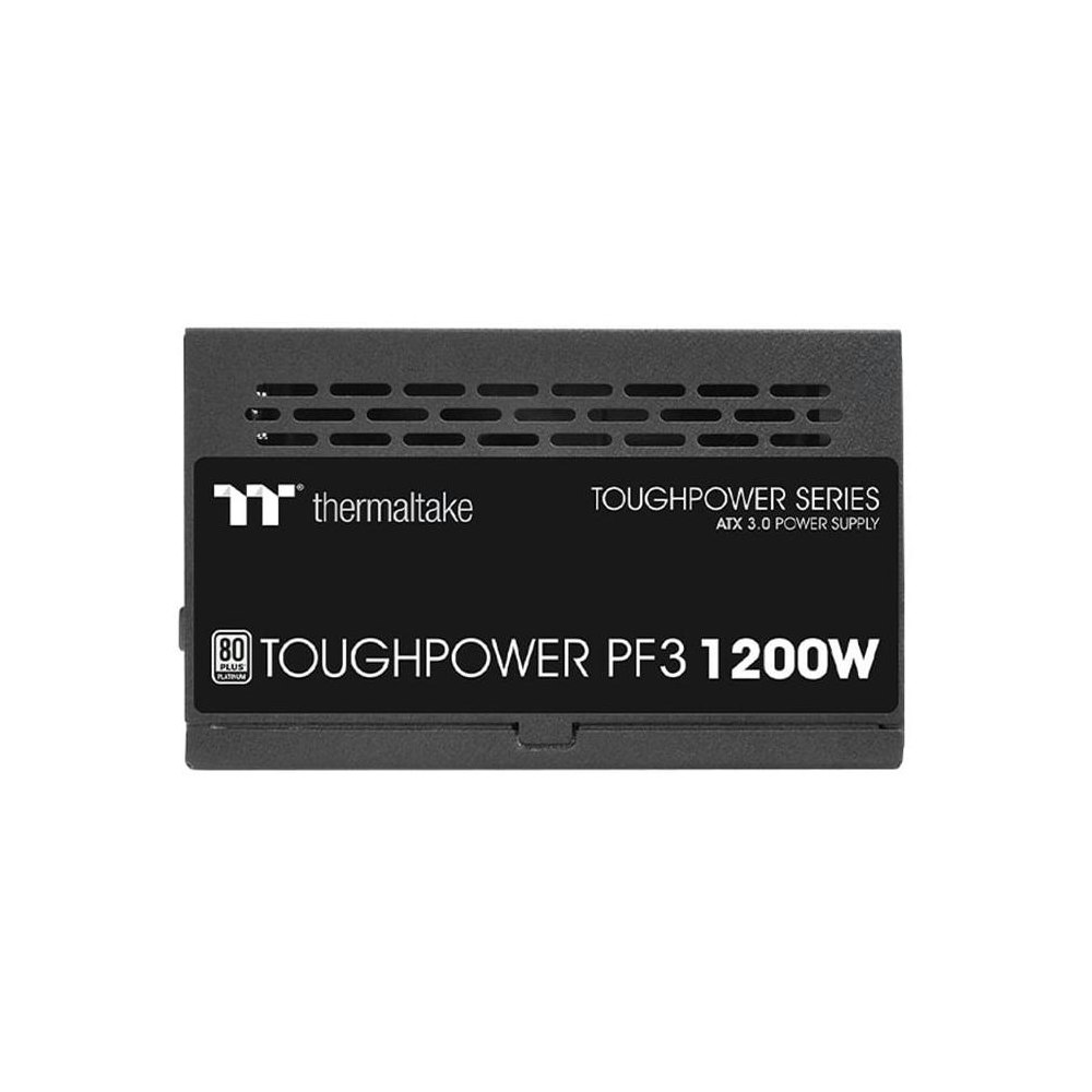 A large main feature product image of Thermaltake Toughpower PF3 - 1200W Platinum ATX Modular PSU