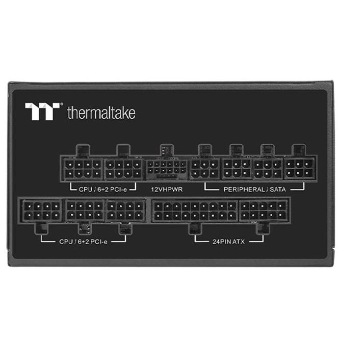 A large main feature product image of Thermaltake Toughpower PF3 - 1050W Platinum ATX Modular PSU