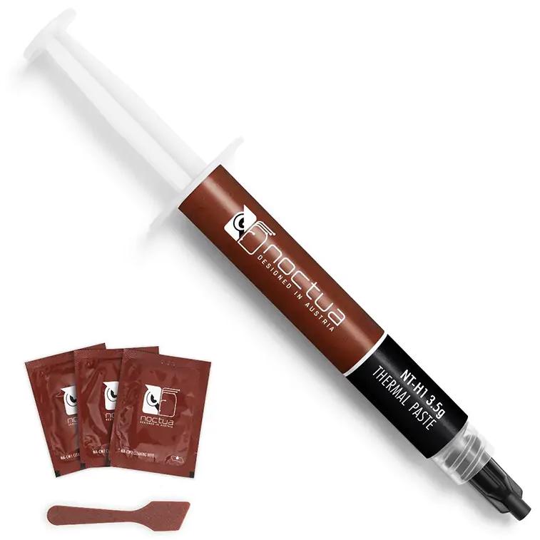 A large main feature product image of Noctua NT-H1 - Performance Thermal Compound with Applicator and Cleaning Wipes (3.5g)