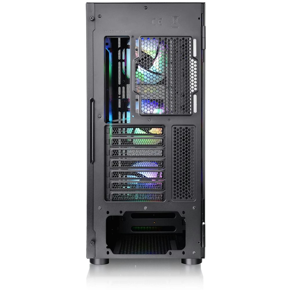 A large main feature product image of Thermaltake H570 Mesh - ARGB Mid Tower Case (Black)