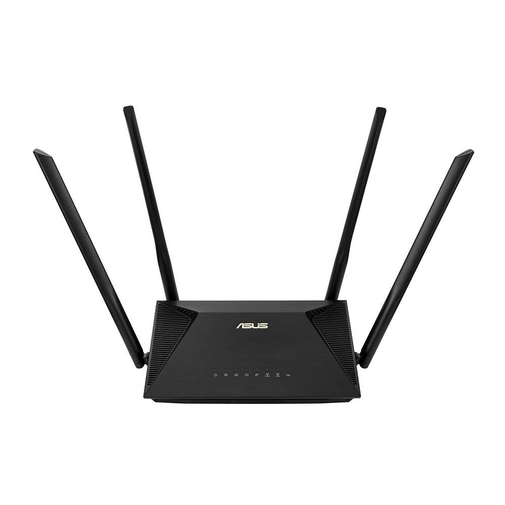 A large main feature product image of ASUS RT-AX53U AX1800 Dual Band WiFi 6 802.11ax Router