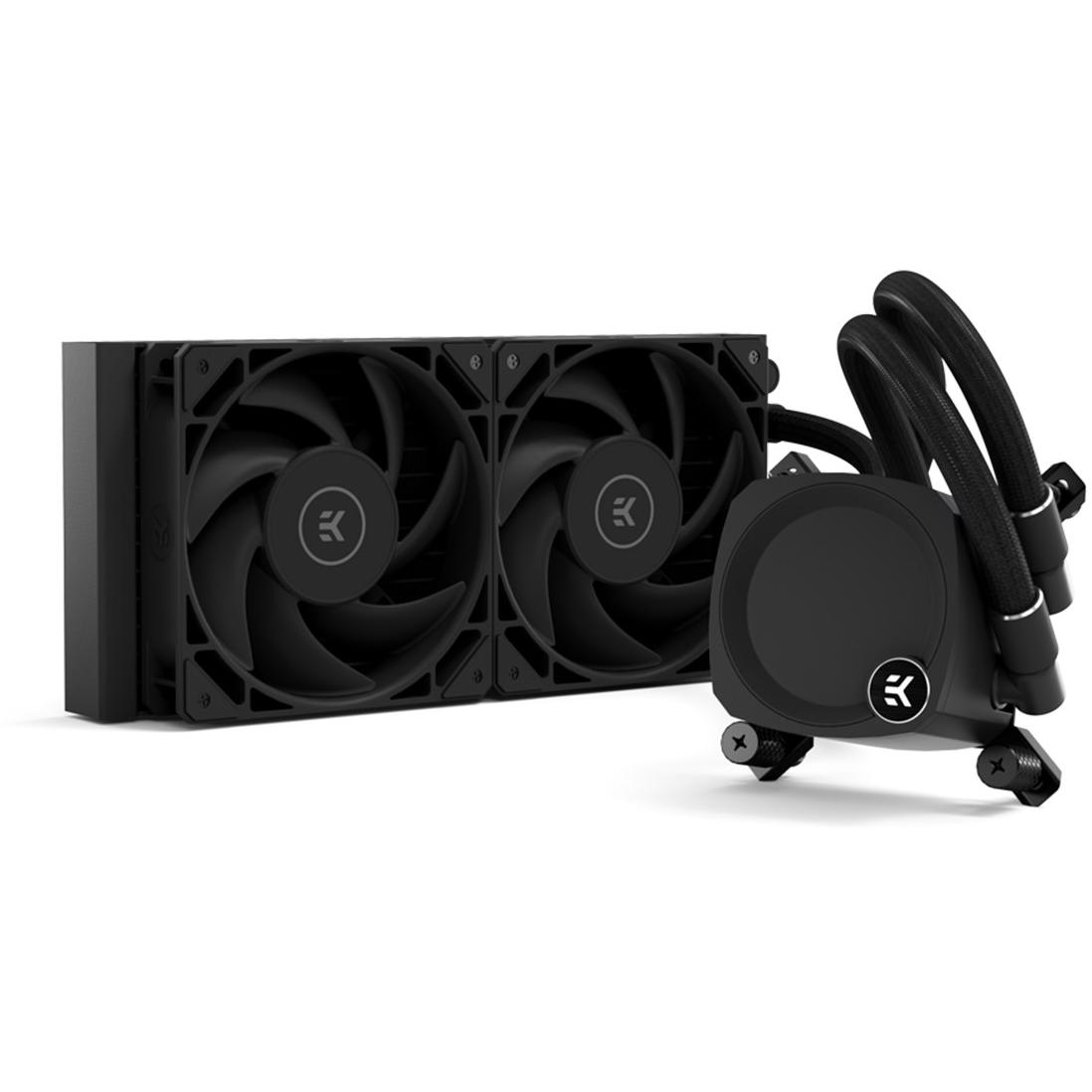 EK Nucleus 240mm DARK AIO Liquid CPU Cooler PLE Computers